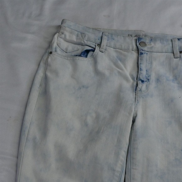 Chicos .5 /‎ 6 Ankle Slim Light Acid Wash Stretch Denim Womens Jeans - Picture 2 of 7